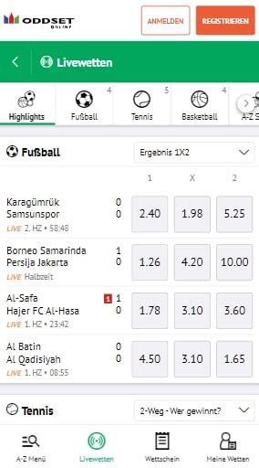 oddset live|oddset live resultater.